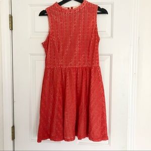 Coral Juniors Dress